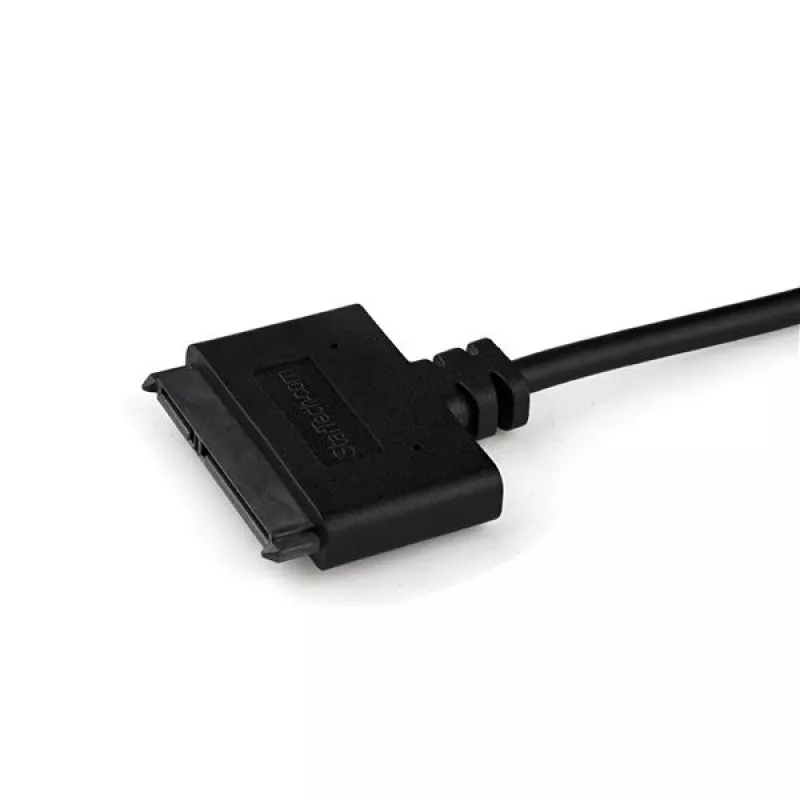 StarTech.com SATA uz USB kabelis ar UASP, melns, 6 Gbit/s, CE, FCC, 0–60 °C, -10–70 °C, 49 mm