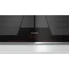 Siemens EX845LYC1E plīts Melna, Nerūsējošais tērauds Iebūvējama zonu indukcijas plīts 4 zonu(-as)