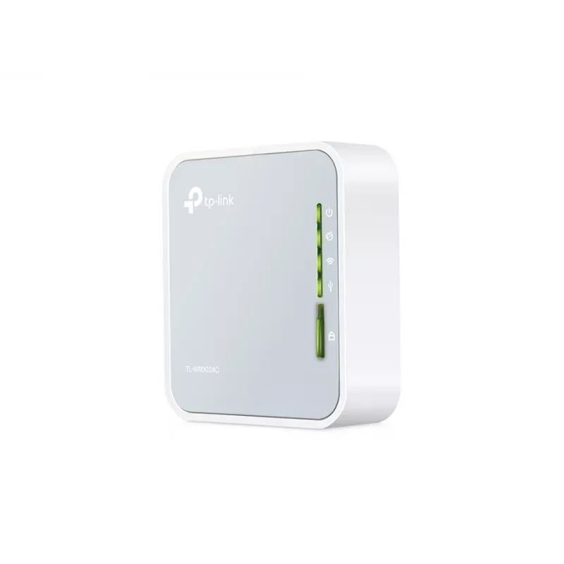 TP-Link TL-WR902AC bezvadu maršrutētājs Fast Ethernet Divjoslu (2,4 GHz / 5 GHz) 4G Balts