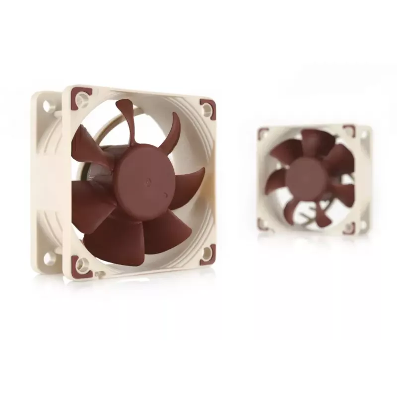 Noctua ventilators NF-A6x25 PWM 60 mm, 12 V, 550–3000 RPM, 29.2 m³/h, 19.3 dB