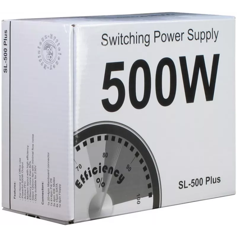 INTER-TECH Barošanas bloks SL-500 Plus 500W ATX