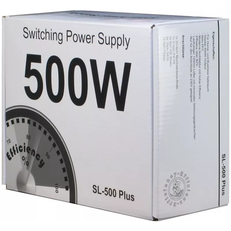 INTER-TECH Barošanas bloks SL-500 Plus 500W ATX