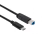 CLUB3D USB 3.1 Gen2 Type-C uz Type-B kabelis vīrišķais/vīrišķais, 1 M./ 3.3 Ft.