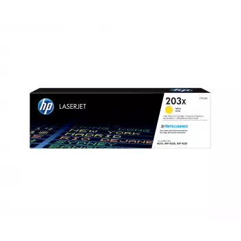 HP LaserJet 203X augstas ražības dzeltenā oriģinālā tonera kasetne