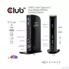 CLUB3D USB3.2 Gen1 Type A vai C Divu Displeju 4K60Hz Dokošanas Stacija DisplayLink® Sertificēta