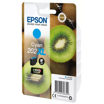 Kasetne Epson 202XL Expression Premium XP-6000 ciāna