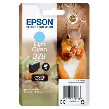 Epson Squirrel Singlepack Gaiši zilā 378 Claria Photo HD tinte