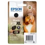 Epson Squirrel Singlepack Melns 378XL Claria Photo HD tintes kasetne, lielas (XL) ietilpības, melna, pigmenta bāzes tinte, 11,2 ml, 1 gab., 500 lapas
