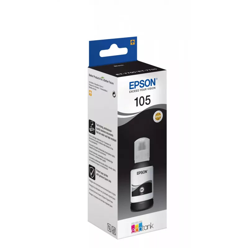 Epson 105 EcoTank Pigment Melns ink bottle