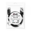 CLUB3D DisplayPort 1.4 HBR3 kabelis 2 m/6,56 pēdu M/M 8K60Hz