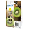 Epson Kiwi Singlepack dzeltena 202 Claria Premium Ink. Tipa veids: Pigmenta bāzes tinte, Kārtridža ietilpība: Standarta ražība, Krāsu tintes lapu ražība: 300 lapu, Krāsu tintes tilpums: 4,1 ml, Drukas krāsas: Dzeltena, Daudzums iepakojumā: 1 gab.
