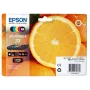 Epson oranžas Multipack 5 krāsas 33 Claria Premium tinte