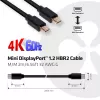 CLUB3D Mini DisplayPort 1.2 HBR2 kabelis M/M 2m/6.56ft 4K60Hz
