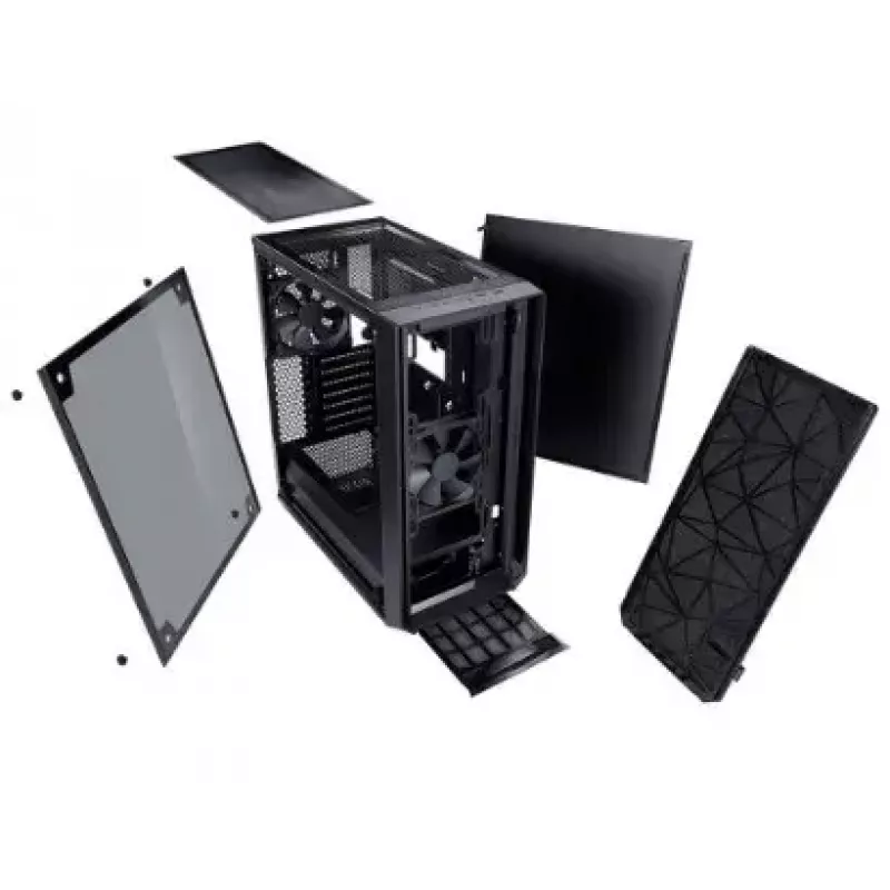 PC korpuss Fractal Design Meshify C Midi Tower melns