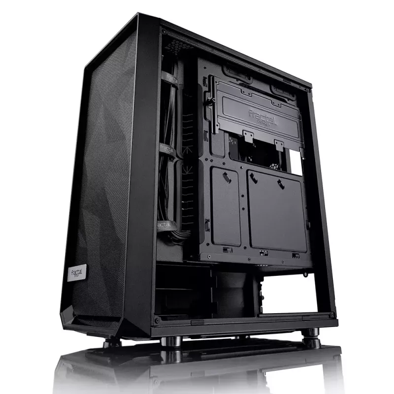 PC korpuss Fractal Design Meshify C Midi Tower melns