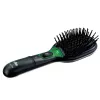 Paddle hairbrush BRAUN BR710 for adults, Melns and zaļa, 175 g