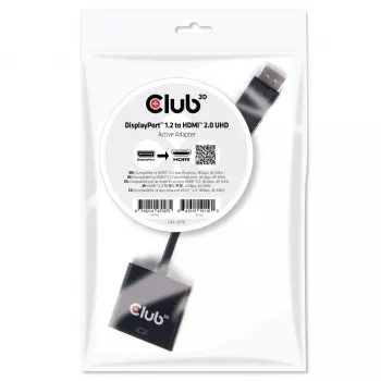 Active Adapter DisplayPort 1.2 to HDMI 2.0 CLUB3D CAC-2070