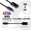 Aktīvais adapteris DisplayPort 1.4 uz HDMI 2.0b CLUB3D CAC-1080