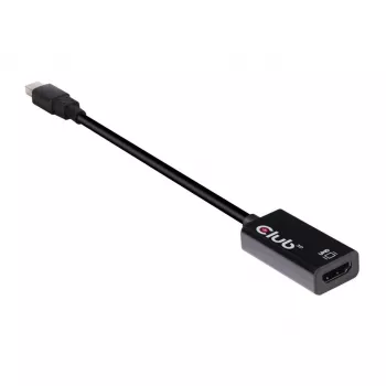 CLUB3D Mini DisplayPort 1.4 uz HDMI 2.0b HDR aktīvais adapteris