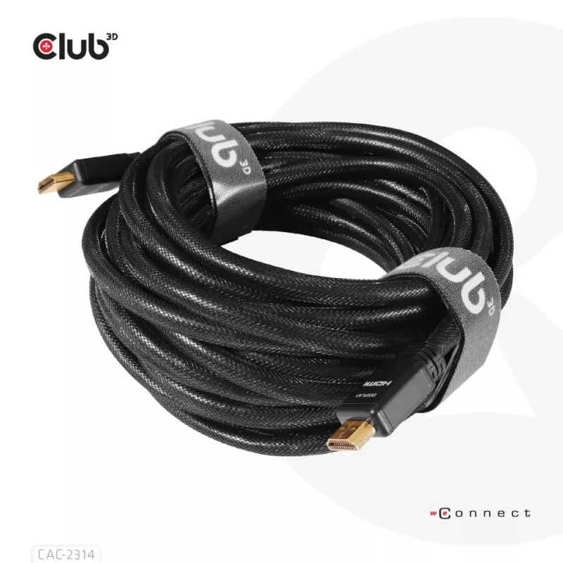 CLUB3D HDMI 2.0 4K60Hz RedMere kabelis 15m/49.2ft