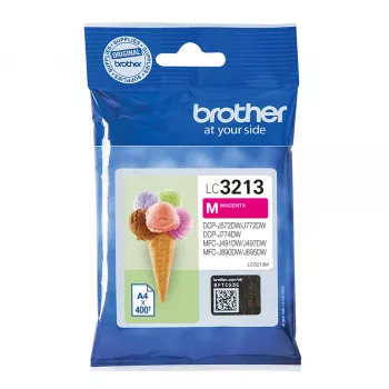 Brother LC3213M tintes kasetne, 1 gab., oriģināla, augstas (XL) ietilpības, fuksīna