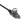 CLUB3D HDMI 2.0 4K60Hz UHD 360° rotējošs kabelis 2m/6.74ft