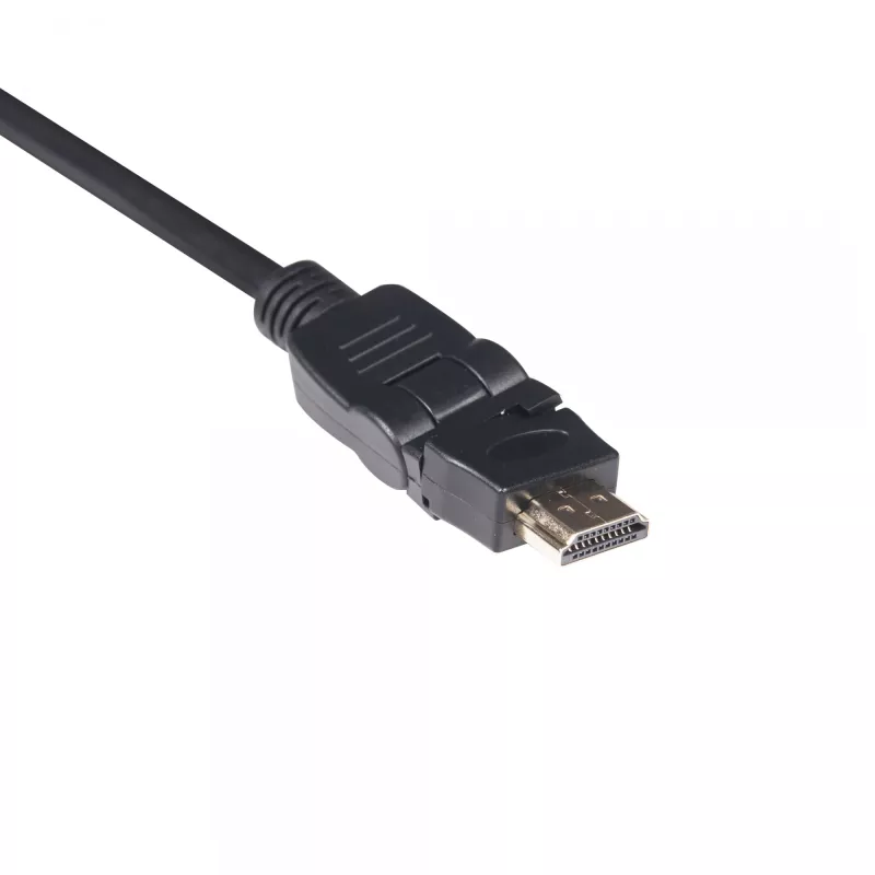 CLUB3D HDMI 2.0 4K60Hz UHD 360° rotējošs kabelis 2m/6.74ft