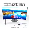CLUB3D HDMI 2.0 4K60Hz UHD 360° rotējošs kabelis 2m/6.74ft