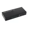 CLUB3D HDMI™ 4K@60Hz UHD sadalītājs ar maiņstrāvas barošanu, 4 porti