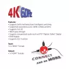 CLUB3D HDMI™ 2.0 UHD 4K60Hz SwitchBox 4 porti un iekļauts IR tālvadības pults