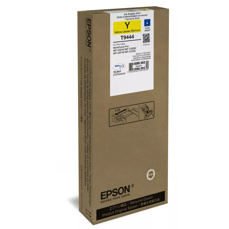 Epson WF-C5xxx sērijas tintes kasetne L dzeltena