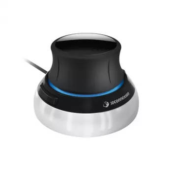 3D pele 3Dconnexion Spacepele Compact melna pelēka viegla dizaina ērta navigācija