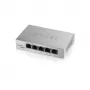 Zyxel GS1200-5 Pārvaldāms Gigabitu Ethernet (10/100/1000) Sudrabs