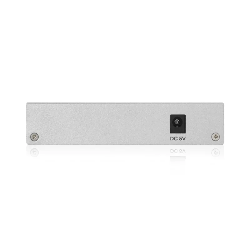 Zyxel GS1200-5 Pārvaldāms Gigabitu Ethernet (10/100/1000) Sudrabs