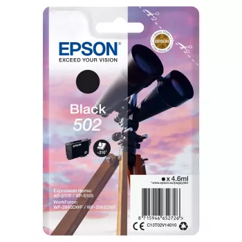 Kasetne Epson 502 melna T02V1 C13T02V14010