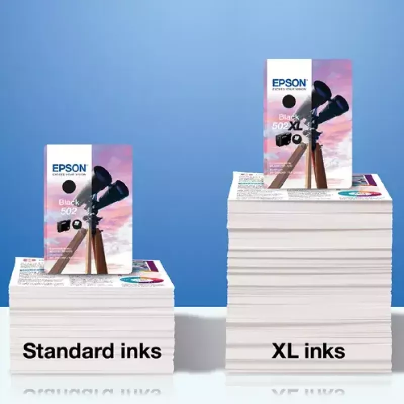 Kasetes Epson C13T02V64010 502 Multipack BK C M Y