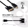 CLUB3D DVI uz HDMI 1.4 kabelis M/M 2m/ 6.56ft divvirzienu