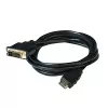 CLUB3D DVI uz HDMI 1.4 kabelis M/M 2m/ 6.56ft divvirzienu