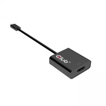 USB 3.1 Type C uz HDMI 2.0 UHD 4K 60Hz aktīvais adapteris CLUB3D CAC-2504