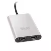 Adapter CLUB3D Thunderbolt 3 uz Dual HDMI 2.0