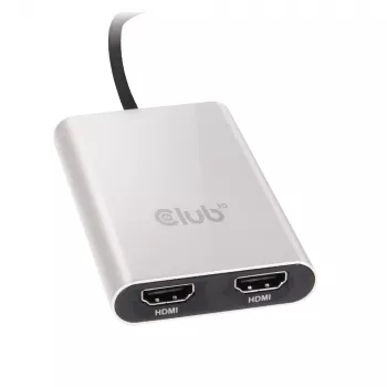 Adapter CLUB3D Thunderbolt 3 uz Dual HDMI 2.0