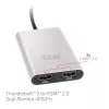 Adapter CLUB3D Thunderbolt 3 uz Dual HDMI 2.0