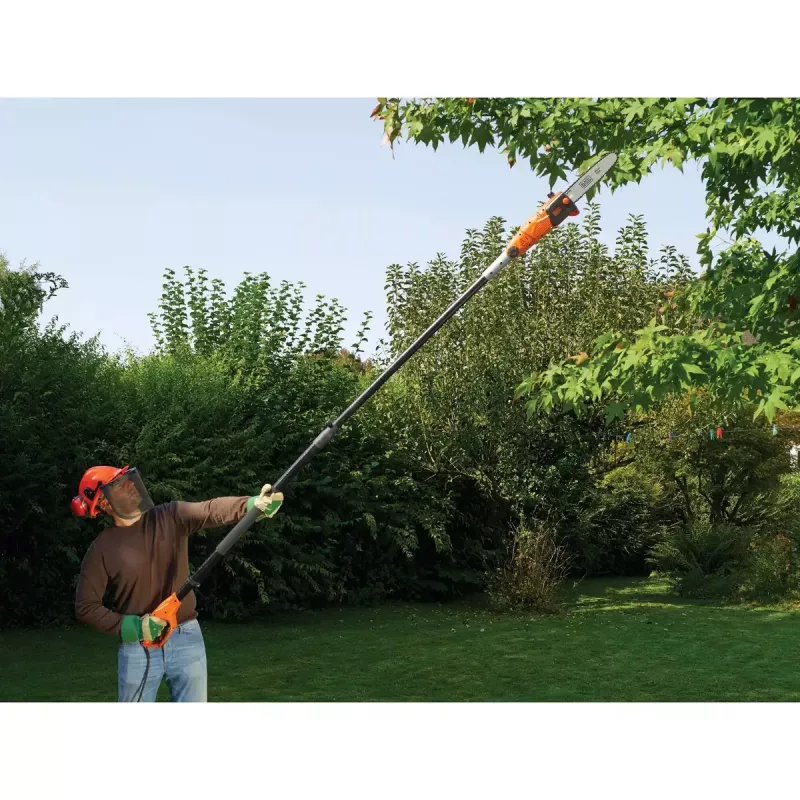 Elektriskais zaru zāģis Melns & Decker PS7525-QS, 800 W tīkla barošana, 25 cm asmens, 22 mm griešanas diametrs, 3,8 kg