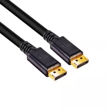 CLUB3D DisplayPort 1.4 HBR3 8K kabelis V/V 4 m /13,12 pēdas, 4 m, DisplayPort, DisplayPort, vīrišķais, vīrišķais, 7680 x 4320 pikseļi