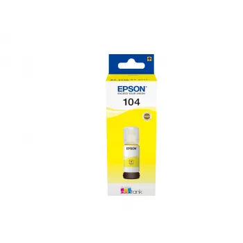 Epson C13T00P440 104 tintes kasetne, dzeltena