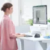 Ergonomiska bezvadu pele Logitech MX Vertical, MX Vertical, 4000 DPI, RF bezvadu + Bluetooth, labai rokai, Graphite, biroja lietošanai