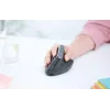 Ergonomiska bezvadu pele Logitech MX Vertical, MX Vertical, 4000 DPI, RF bezvadu + Bluetooth, labai rokai, Graphite, biroja lietošanai