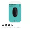 Pele Logitech B110 Silent vadu USB melna