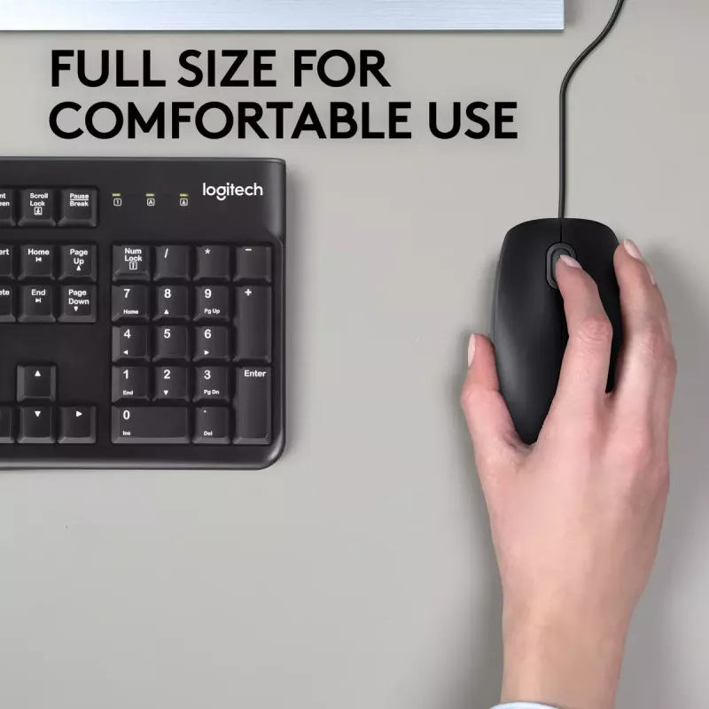 Pele Logitech B110 Silent vadu USB melna