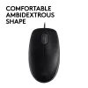 Pele Logitech B110 Silent vadu USB melna